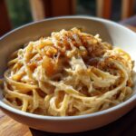 Caramelized onion pasta