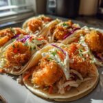 Coconut shrimp tacos