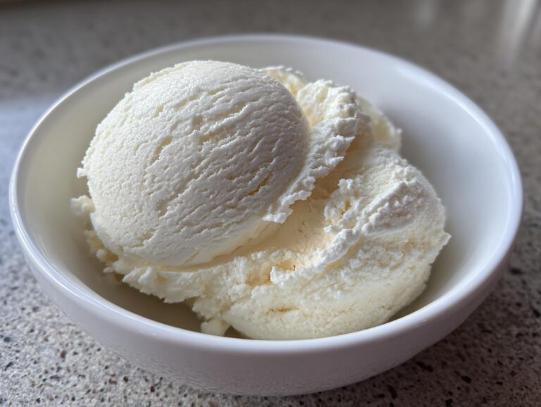 Cottage cheese ice cream