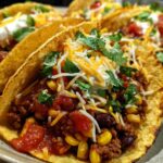 Latin fusion tacos