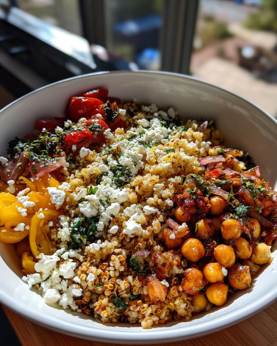 Mediterranean grain bowls - detail 1