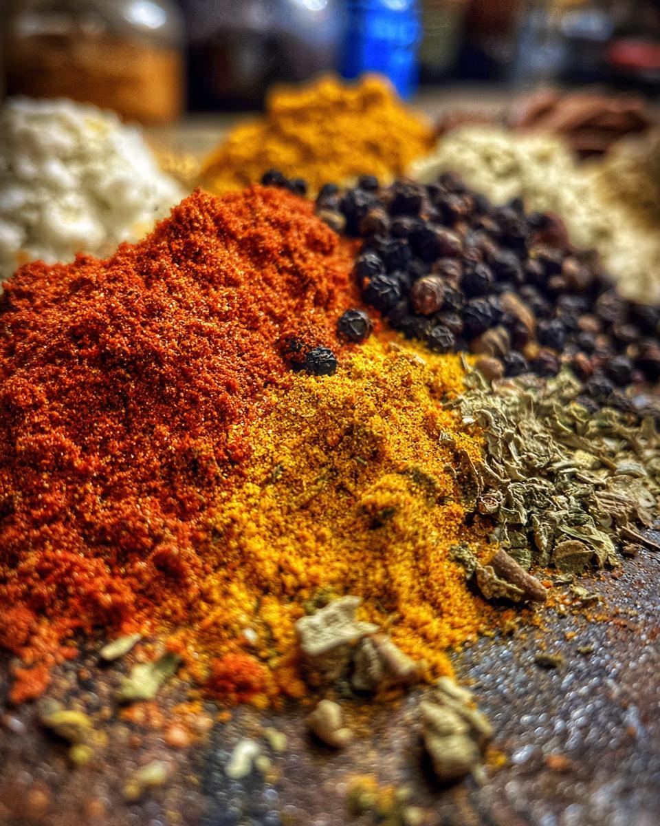 Middle Eastern spice blends - detail 1