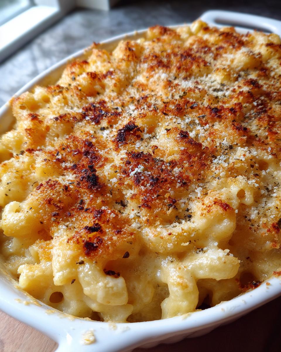 Truffle mac and cheese - detail 1
