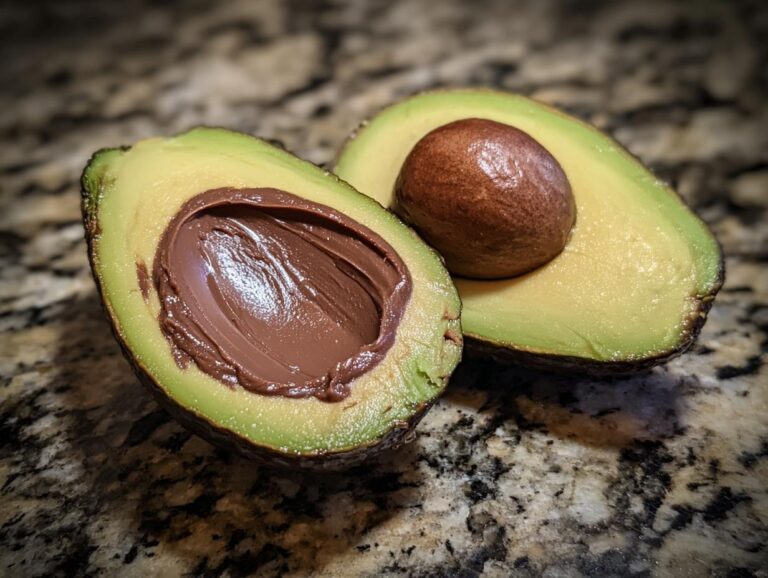 Avocado chocolate mousse