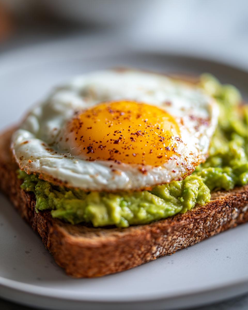 Avocado egg toast - detail 1