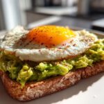 Avocado egg toast