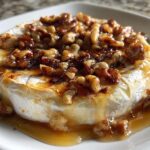 Baked brie with honey