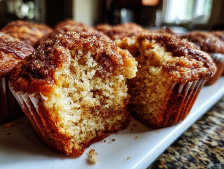 Banana cinnamon muffins