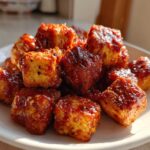 Buffalo tofu bites