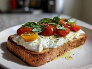 Burrata toast