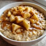 Caramel apple oats