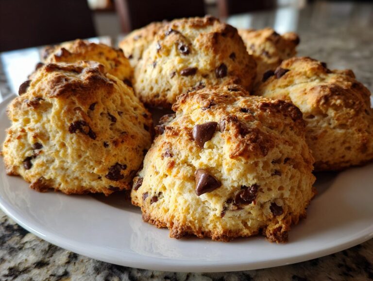 Chocolate chip scones
