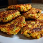 Crispy veggie fritters
