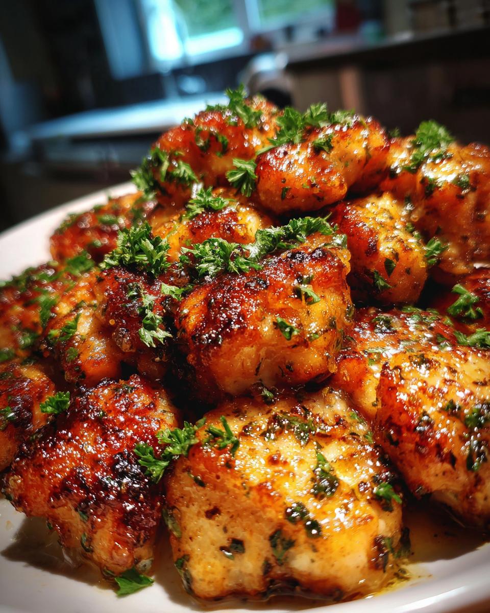 Garlic butter chicken bites - detail 1