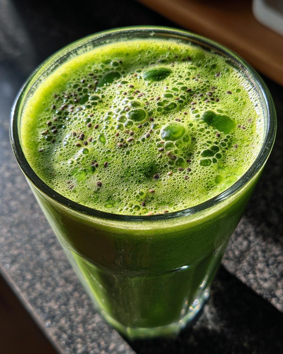 Green smoothie - detail 1