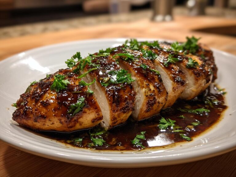 Honey balsamic chicken