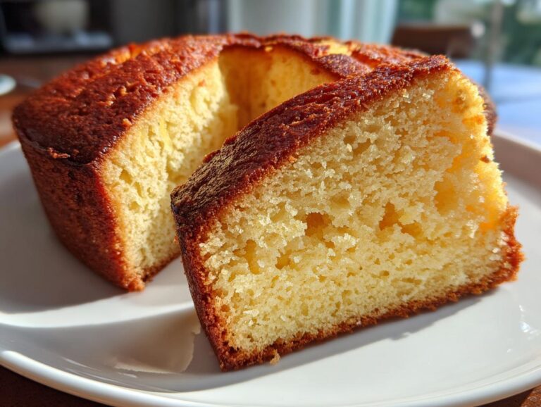 Lemon yogurt cake