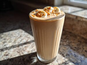 Peanut butter banana smoothie
