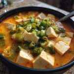 Spicy miso soup