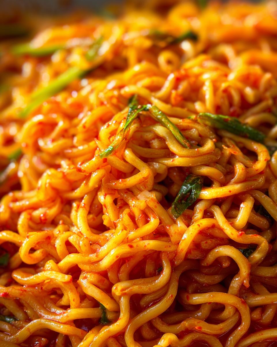 Sweet chili noodles - detail 1