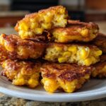 Sweet corn fritters