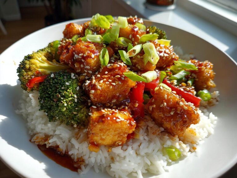 Teriyaki tofu bowls
