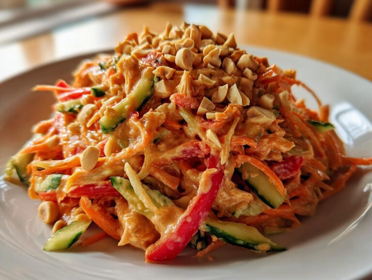 Thai peanut salad
