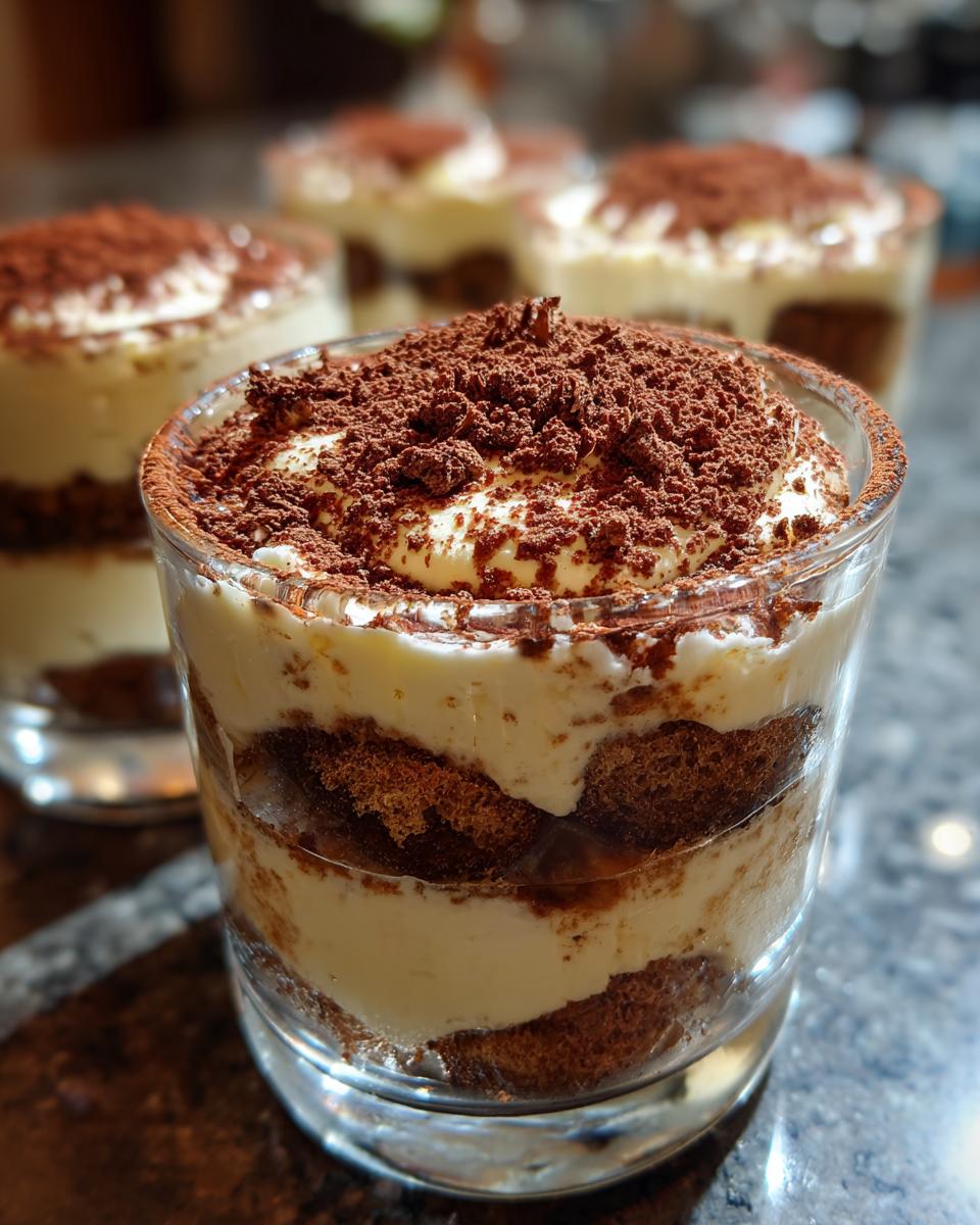 Tiramisu cups - detail 1