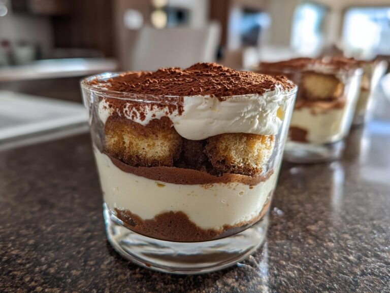 Tiramisu cups