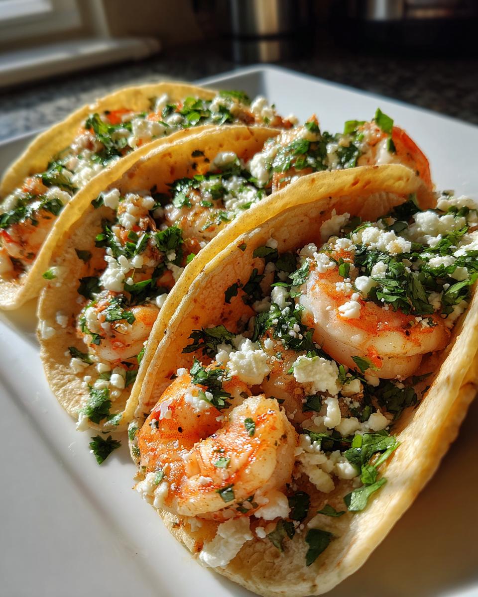 Zesty shrimp tacos - detail 1