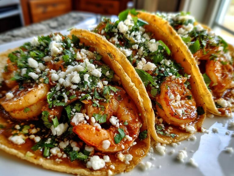 Zesty shrimp tacos