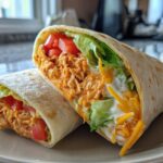 Buffalo chicken wrap