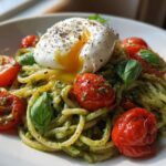 Burrata pesto pasta