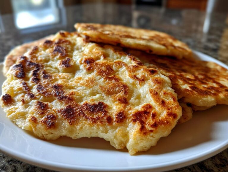 Cottage cheese flatbread