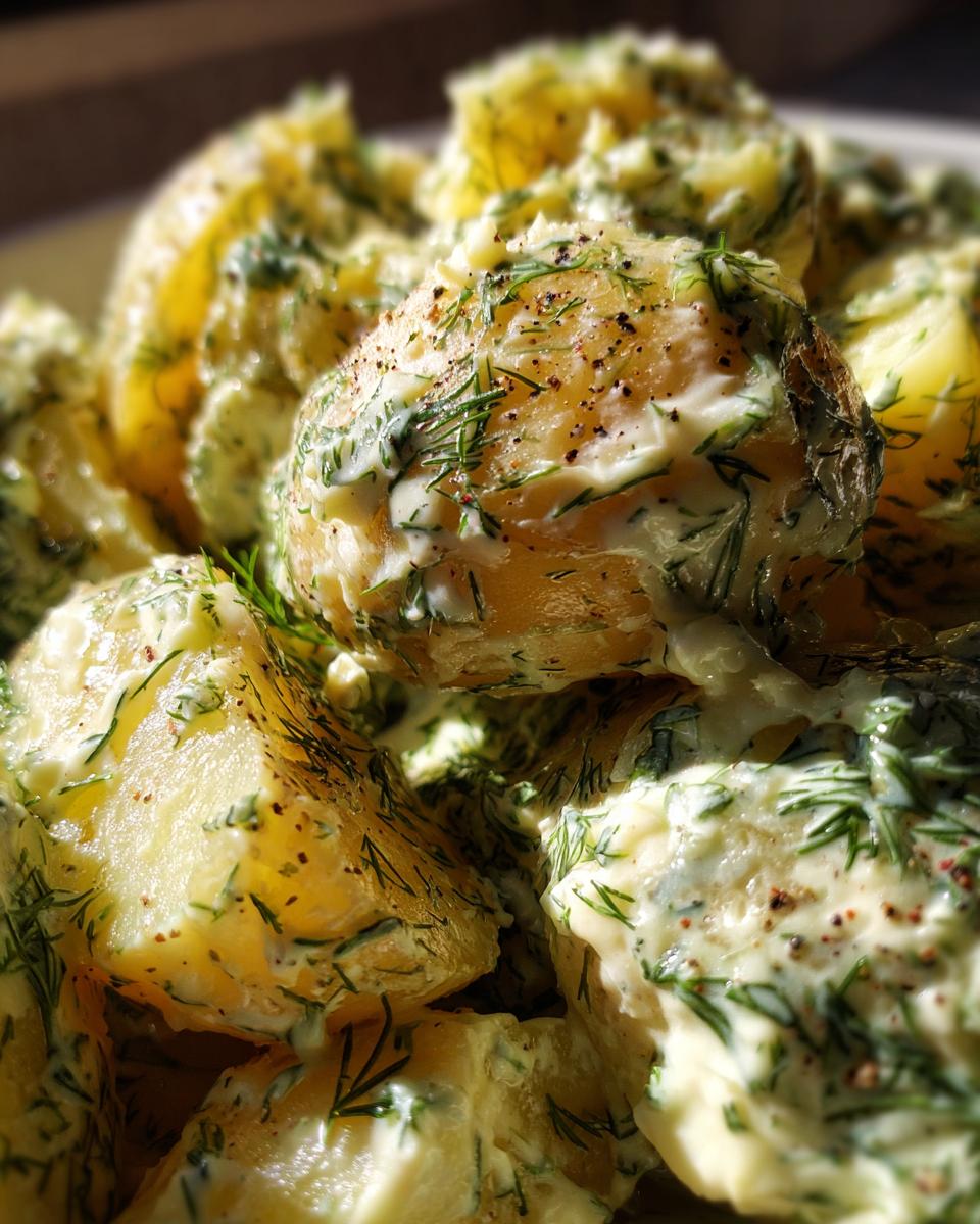 Creamy dill potatoes - detail 1