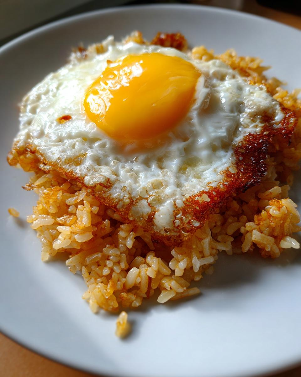 Crispy rice eggs - detail 1