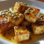 Garlic butter tofu