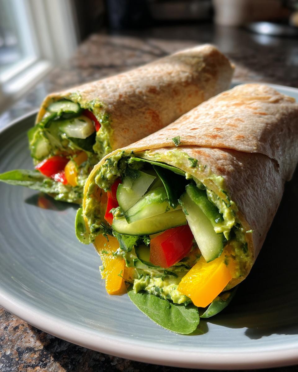 Green goddess wraps - detail 1