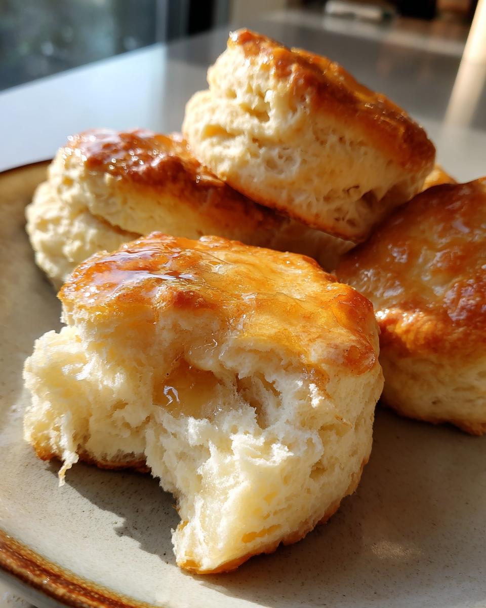Honey butter biscuits - detail 1