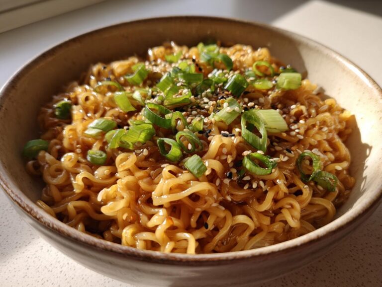 Hot honey noodles