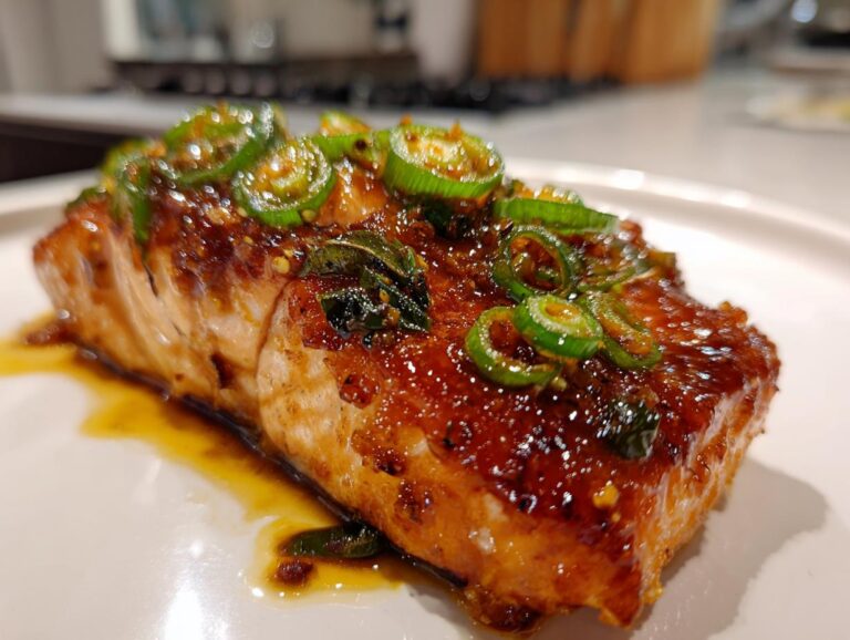 Miso butter salmon