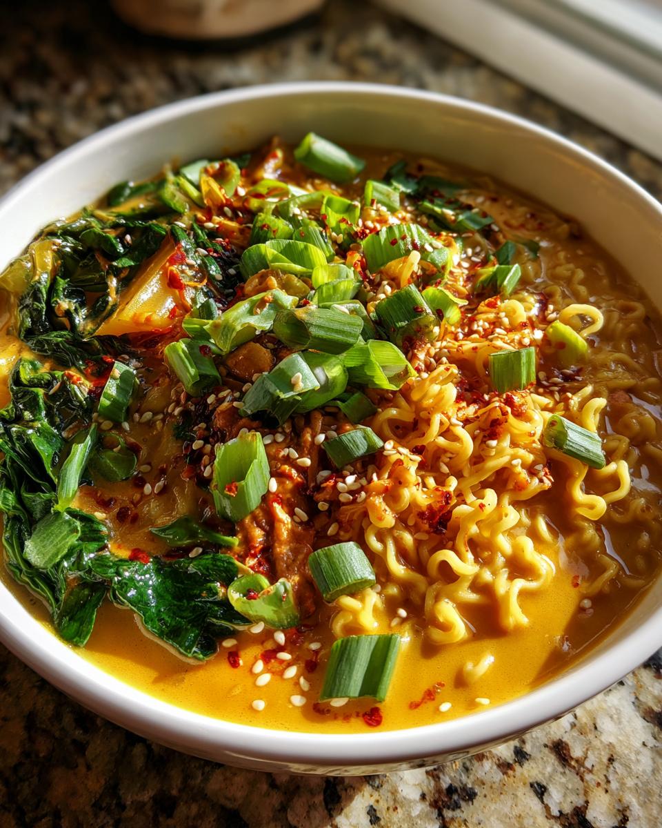 Spicy peanut ramen - detail 1