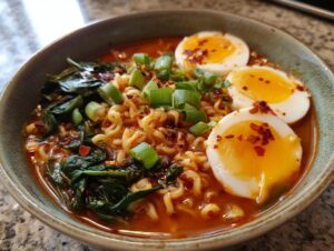 Spicy ramen bowls