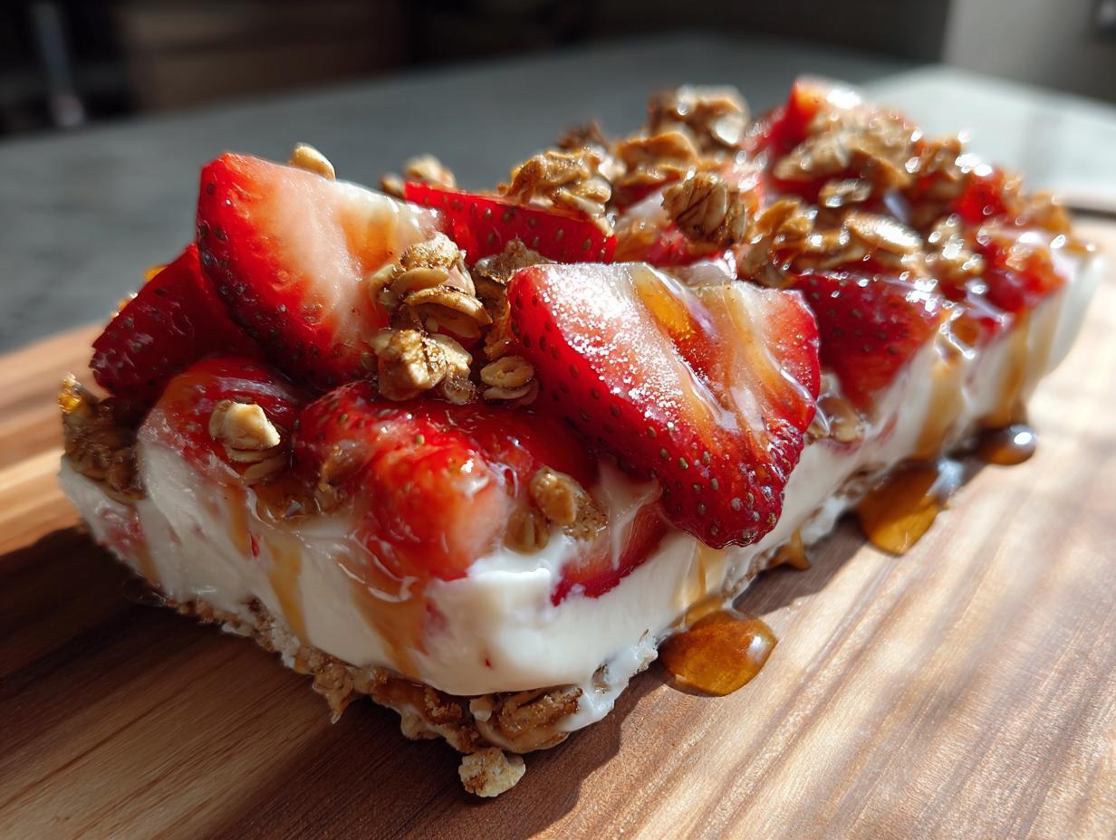 **Strawberry Yogurt Bark: 5 Minute Treat!**