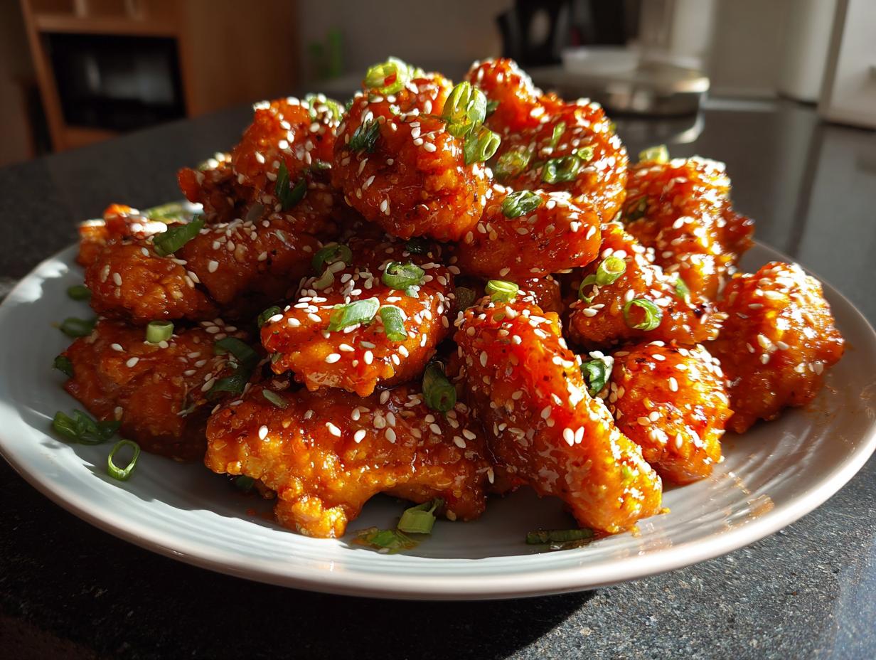 Sweet chili chicken bites: 25-Minute Addictive Crunch