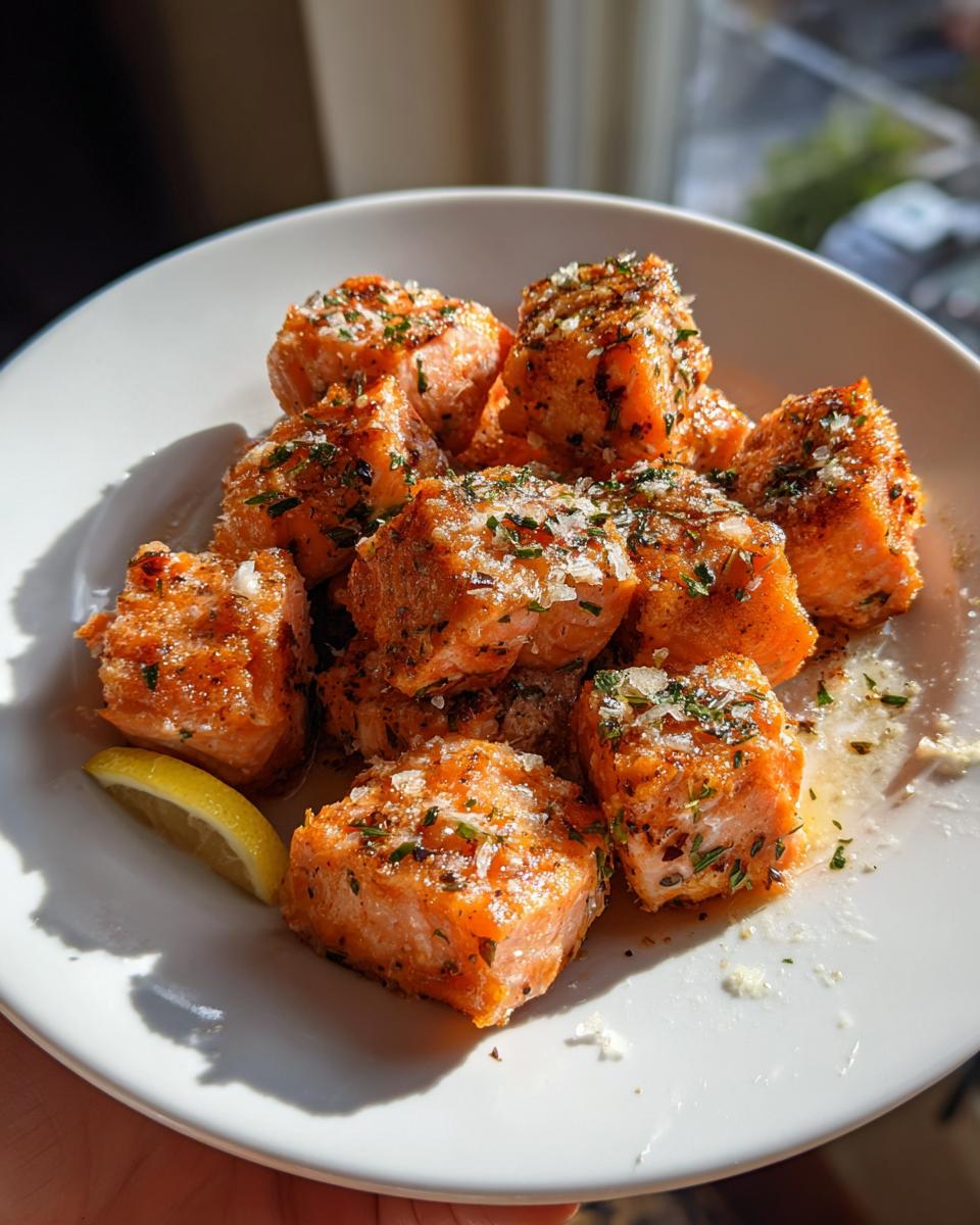 Air Fryer Salmon Bites - detail 1