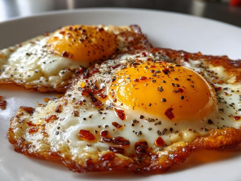 Chili Crisp Eggs