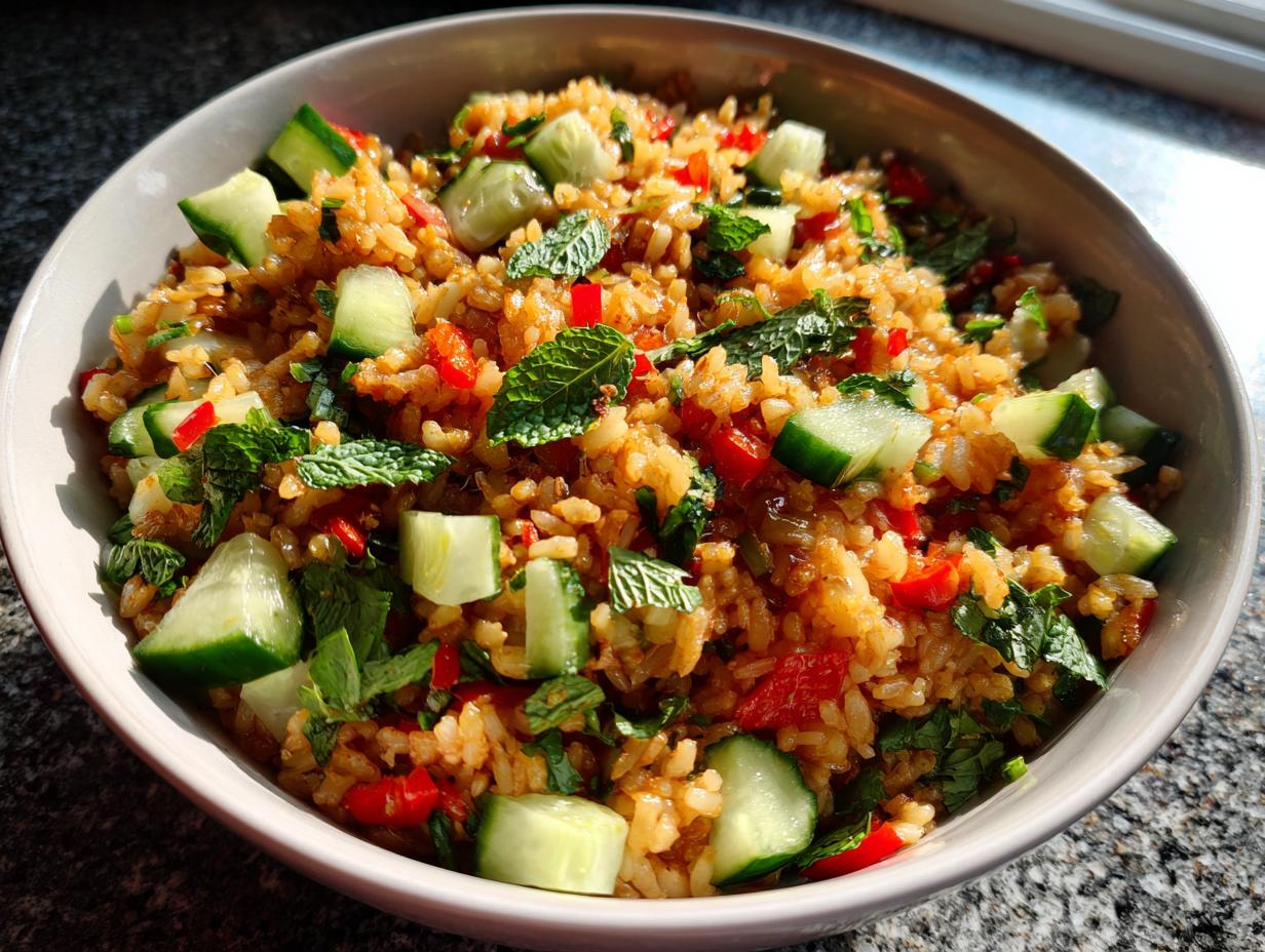 Unbelievable Crispy Rice Salad Needs Just 10 Ingredients