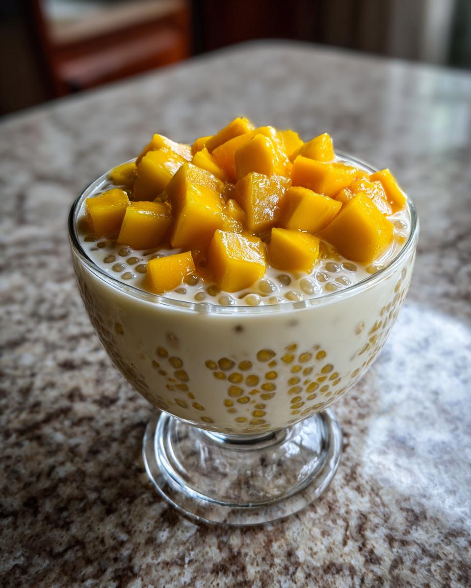 Mango Sago Dessert - detail 1