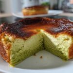 Matcha Basque Cheesecake
